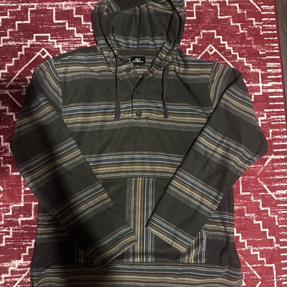 O'Neill Multicolor Fleece Striped Hoodie